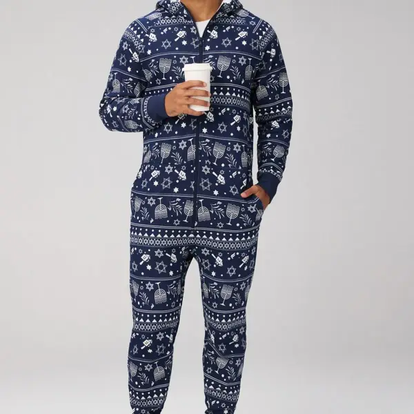The Go-to Fleece Hooded Onesie