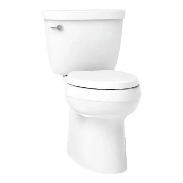 Cimarron Two-Piece Elongated Toilet with Skirted Trapway, 1.28 GPF, K-5310