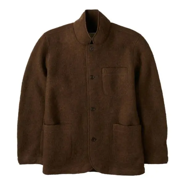 Boiled Wool Chore Blazer