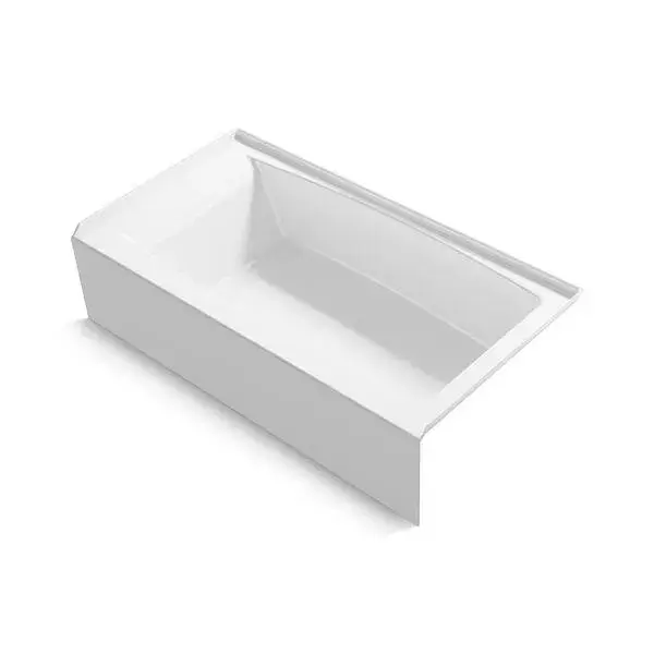 Elmbrook 60 in. x 32 in. Soaking Bathtub with Right-Hand Drain