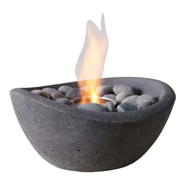 Wave Table Top Fire Bowl
