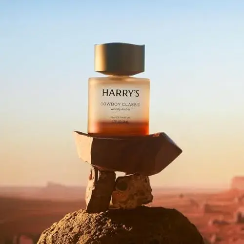 Harry's Cowboy Classic Men's Cologne - Woody Amber Scent - 1.7 fl oz - Notes of Bergamot, Cedarwood & Musk - Long-Lasting Eau de Parfum Men's Fragrance