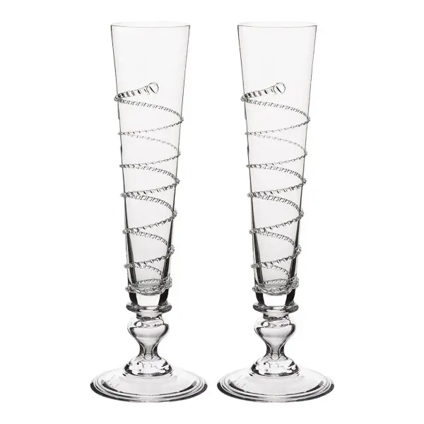 Amalia Boxed Flutes, Set of 2
