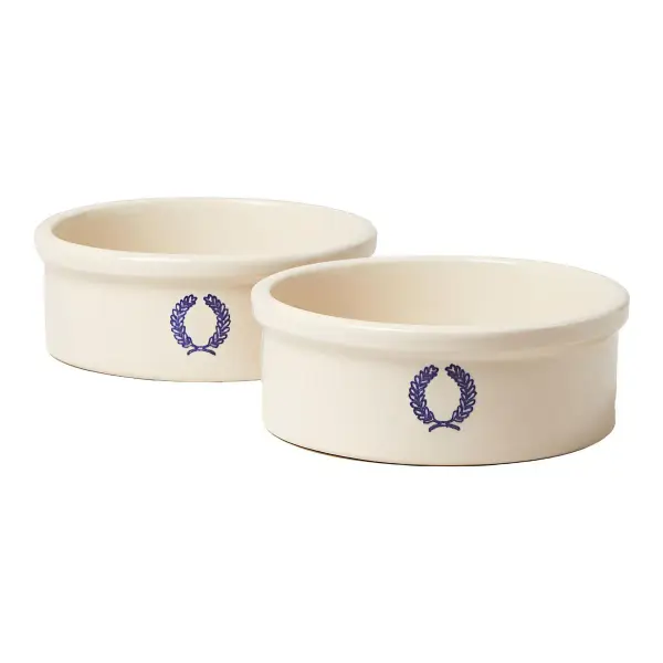 Pottery Dog Bowl