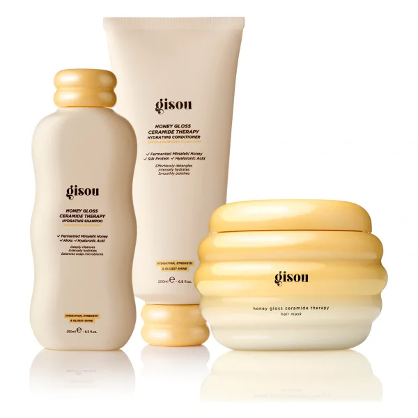 Honey Gloss Hair Wash Trio