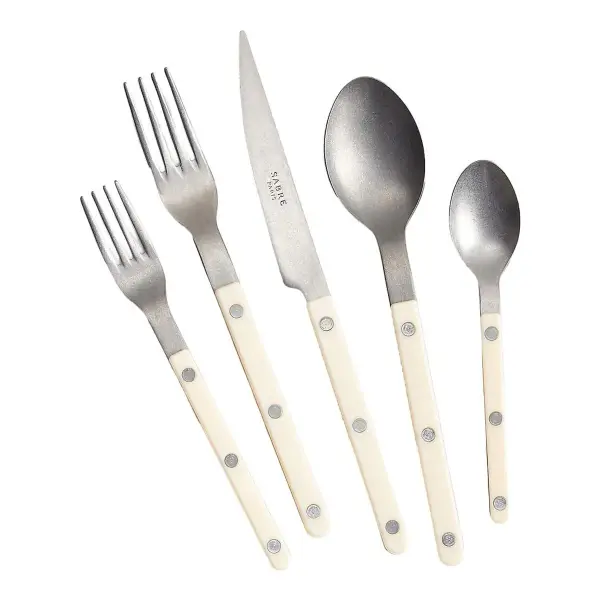 Sabre Ivory Flatware Set