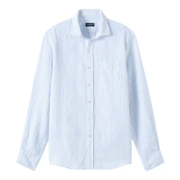 Washed Linen Long Sleeves Shirt