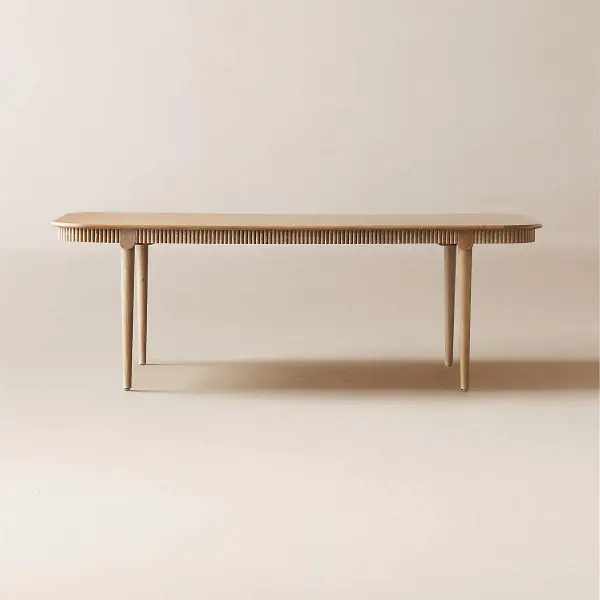 Providence 90" Rectangular Cerused Dining Table