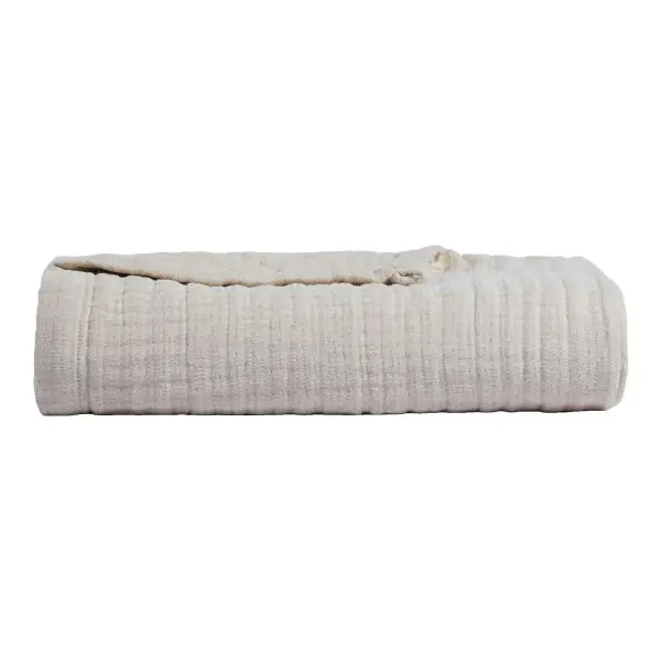 Cloud Linen Gauze Throw