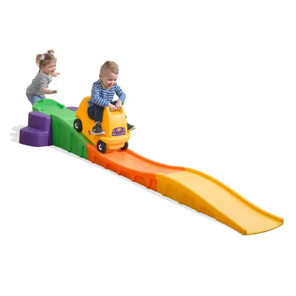 Up & Down Roller Coaster Ride-On: Pedal Push Toy for Ages 2-5