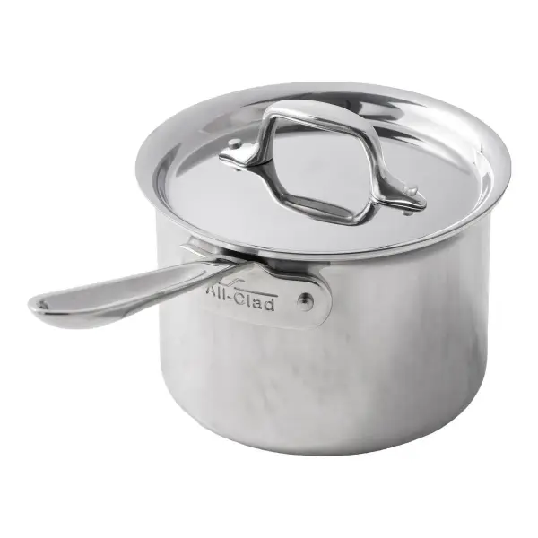 D3 Stainless Steel 3-Quart Saucepan With Lid