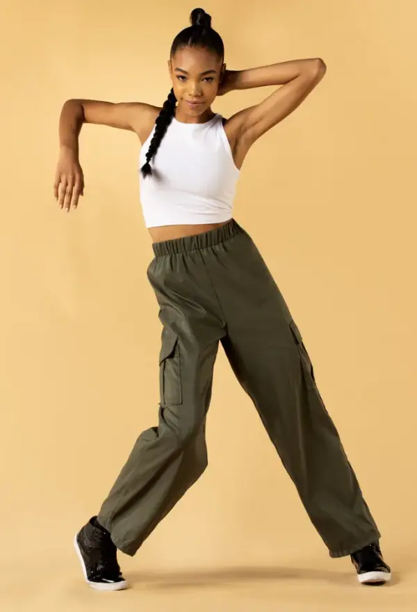 Wide Leg Cargo Pants