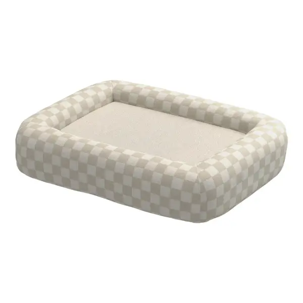Woven Bolster Pet Bed