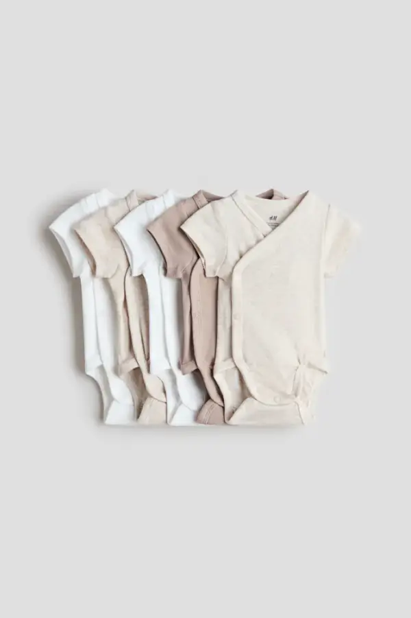 5-pack Cotton Bodysuits