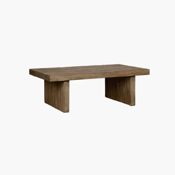 Reclaimed Elm Coffee Table Natural