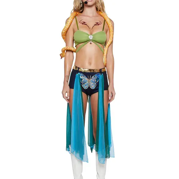 Britney Spears Snake Charmer Slave Costume Set