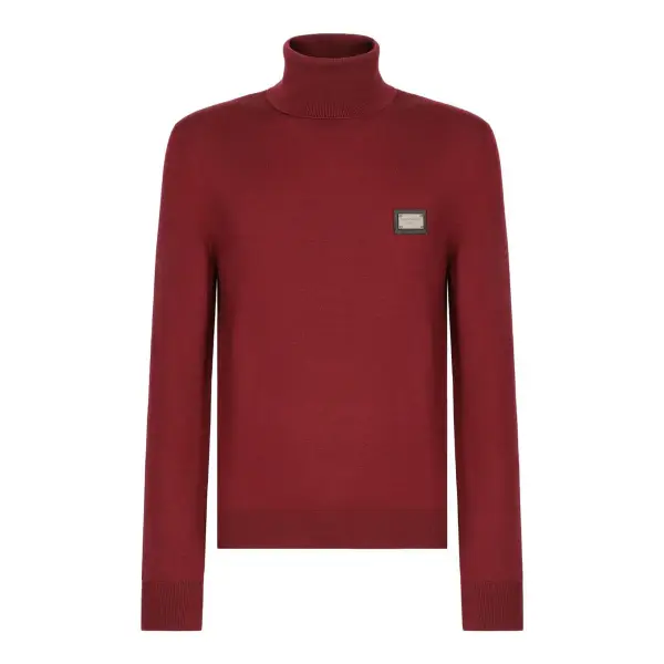 Wool Turtleneck Pullover