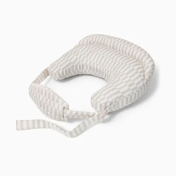 Boppy Complete Nursing Pillow - Taupe Broken Stripes