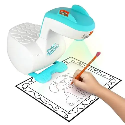 Flycatcher Smart Sketcher 2.0 Projector, Drawing and Tracing Projector for Kids, Educational Arts & Crafts Toy, Art Gift for Boys and Girls for Ages 5+