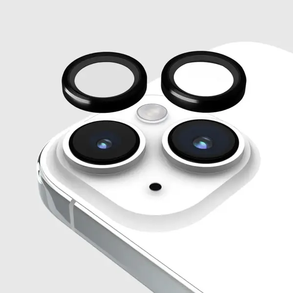 Aluminum Ring Camera iPhone 15 / 15 Plus Lens Protector