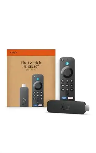 Amazon Fire TV Stick 4K Select (newest model), start streaming in 4K, AI-powered search, and free & live TV, find shows faster with Alexa+