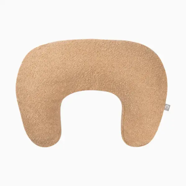 Boppy Nursing Pillow with Luxe Fabric Cover - Caramel Boucle
