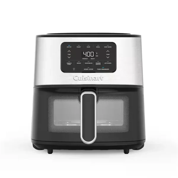 Cuisinart 6 Qt. Stainless Steel Basket Air Fryer AIR-200NAS - The Home Depot