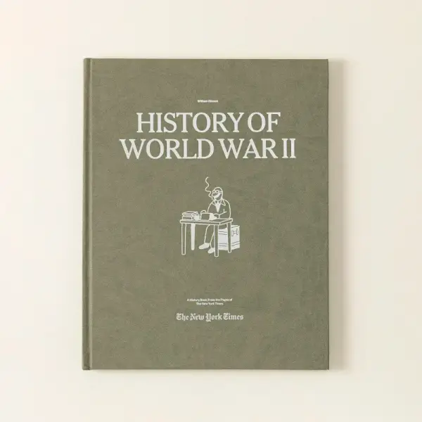 Custom History of WWII Book