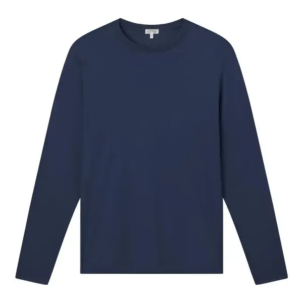 Pima Crewneck Long Sleeve Tee