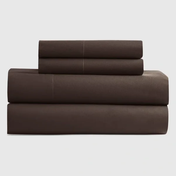 Quince Organic Crisp Percale Sheet Set