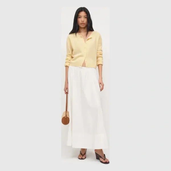 Clara Cashmere Crew Cardigan
