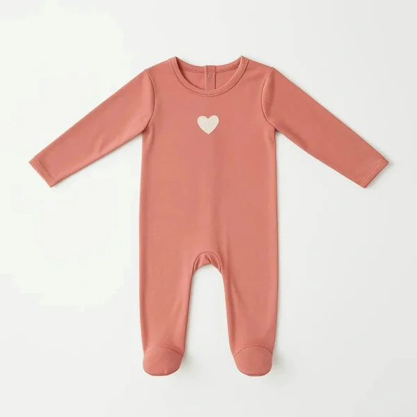 Baby Embroidery Footie