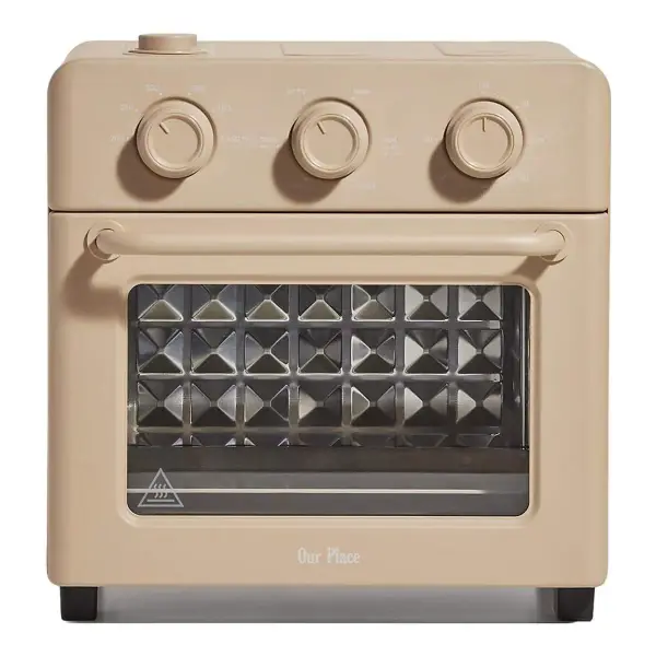 Cream Wonder Oven 6-in-1 Toaster Oven Air Fryer with Steam Infusion