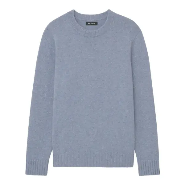 Luxe Cashmere Crewneck Sweater