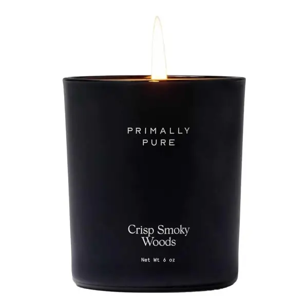 Crisp Smoky Woods Candle