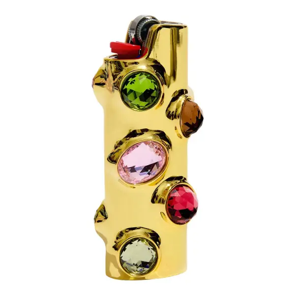 Gemstoned Lighter Case