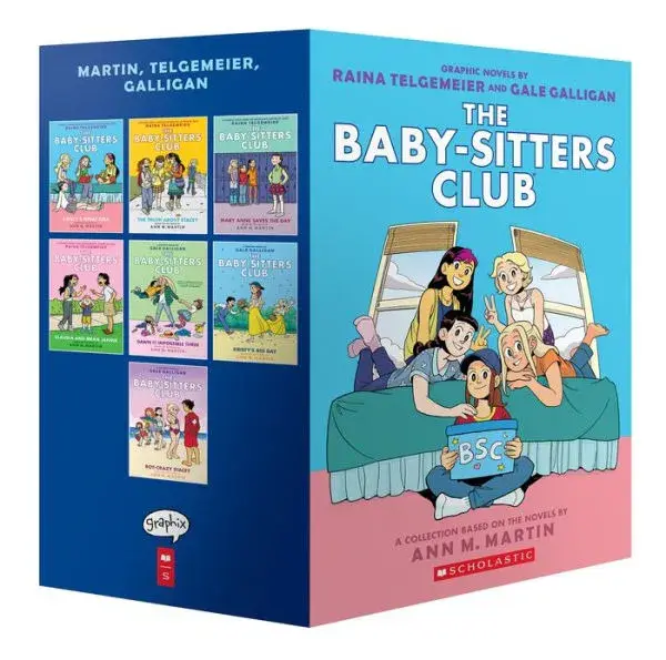 The Baby-Sitters Club Graphic Novels #1-7: A Graphix Collection: Full-Color Edition|Other Format
