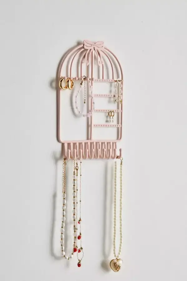 Bow Wall Mounted Jewelry Hanger
