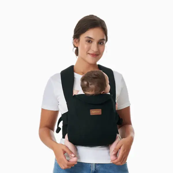 Momcozy WeeSnug Newborn Carrier - Black