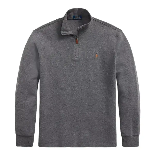 Estate-Rib Quarter-Zip Pullover Sweatshirt