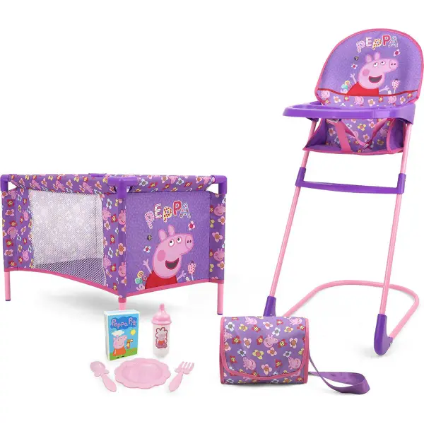 Peppa Pig: At Home 8pc Set - Purple