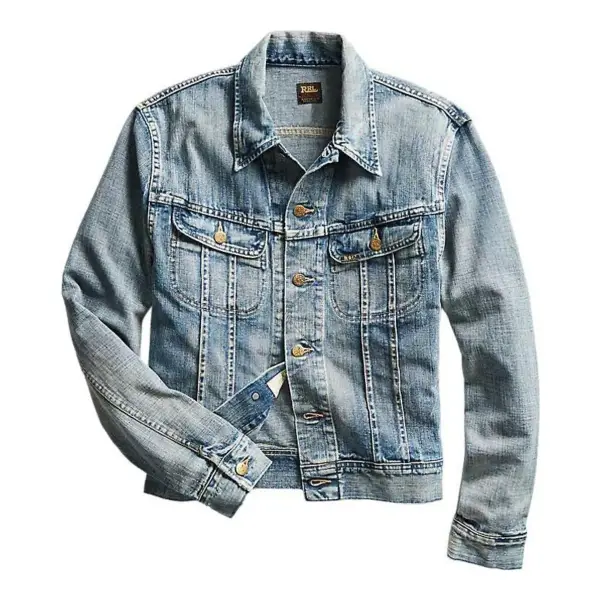 Indigo Denim Trucker Jacket