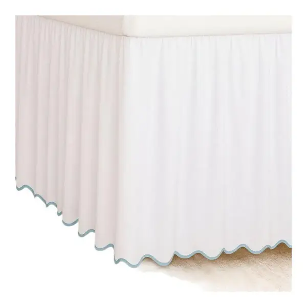 Scalloped Dorm Bedskirt
