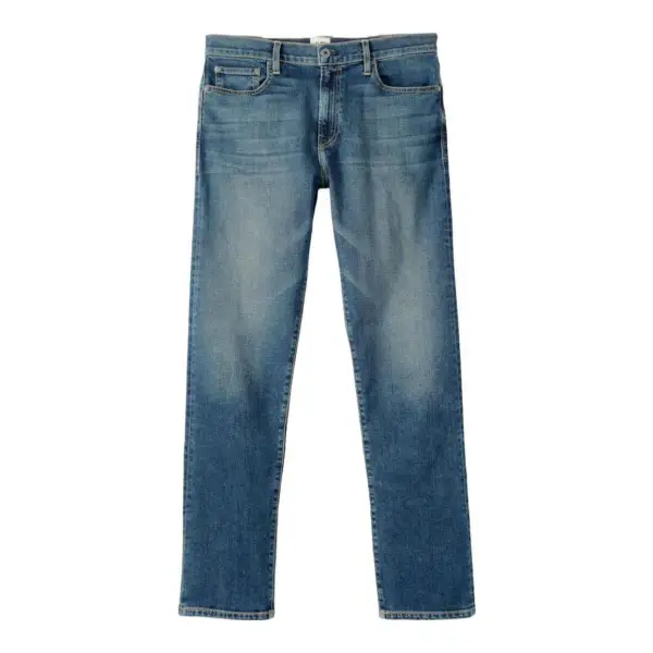 Zip Fly Stretch Denim Jean