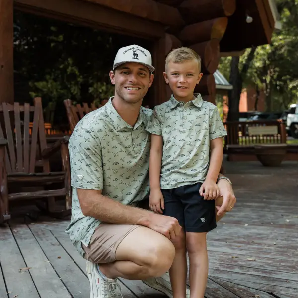 Father and Son Bundle - Performance Polo - T-Shirt