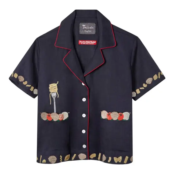 'Vongole!' Cabana Shirt