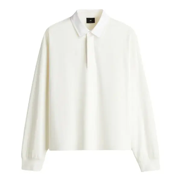Loose-Fit Cotton Polo Shirt