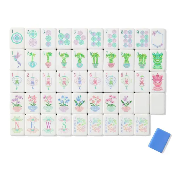 Moonlight Mahjong Tiles