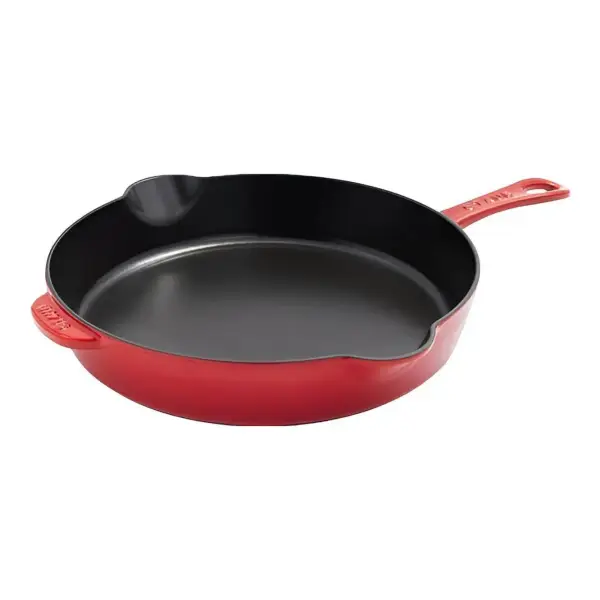Enameled Cast Iron Traditional Deep Skillet