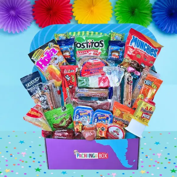 Mexico Snack Box, Gift Box, Assorted Variety Pack of Unique Snacks